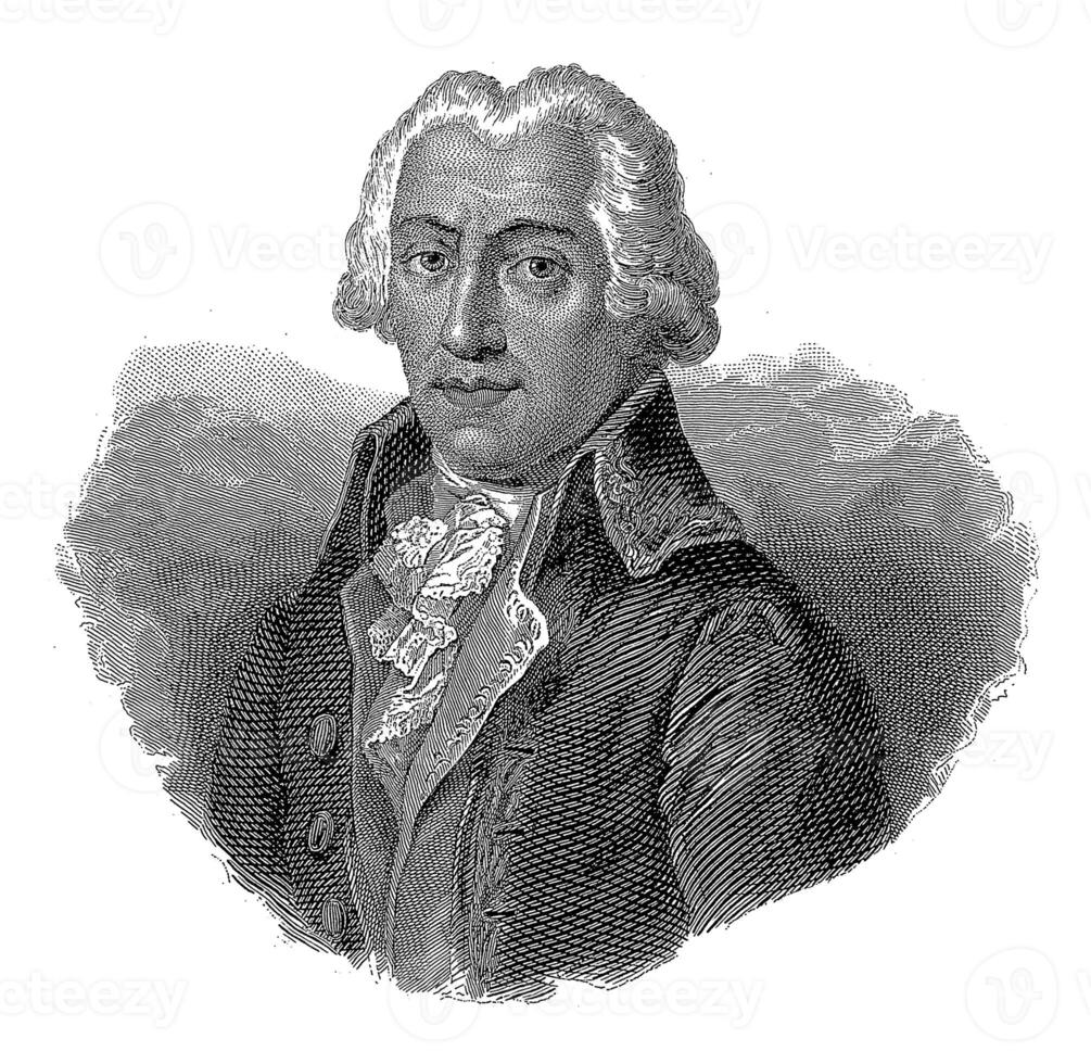 Portrait of poet and economist Agostino Paradisi, Caterina Piotti-Pirola, after unknown, 1810 - 1900 photo