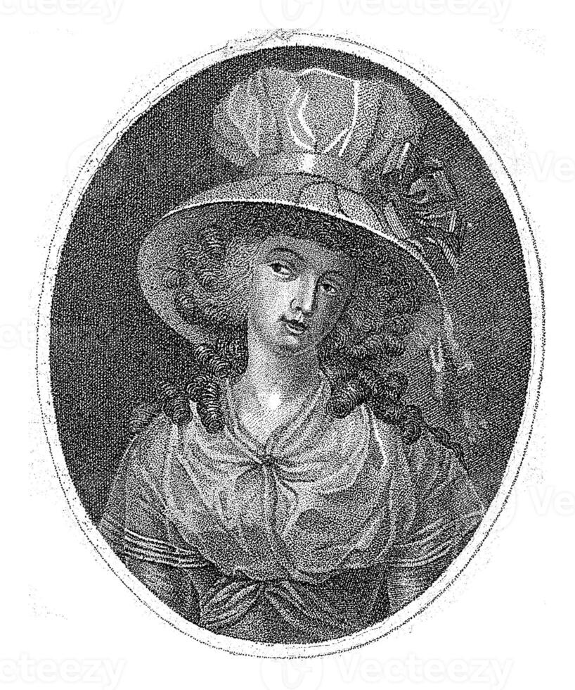 Portrait of a Woman, Govert Kitsen, 1793 photo