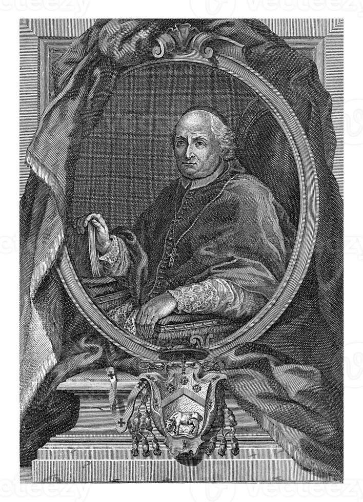 Portret van Alessandro Borgia, Pietro Leone Bombelli, after Pietro Angeletti, 1764 - 1809 photo