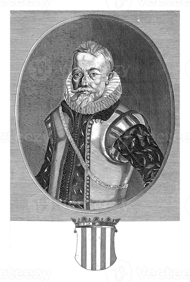 Portrait of Edmund II Schwartzenberg-Hohenlandsberg, I. Wyngaerden, after Pieter Schick, 1617 photo