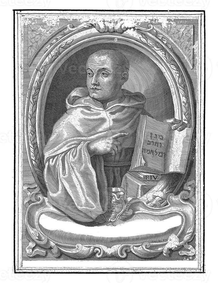 Portrait of Carlo Giuseppe Imbonati, Hubert Vincent, after Francesco Andreoni, 1694 photo