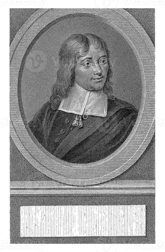 Portrait of Antonius Heinsius, Lambertus Antonius Claessens, after G. v.d. Oakwood, c. 1792 - c. 1808 photo
