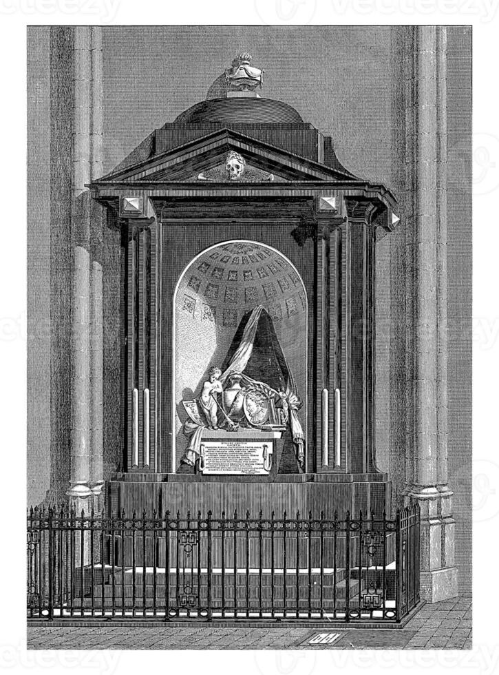 tumba de hugo Delaware grosero, murió en 1645 foto
