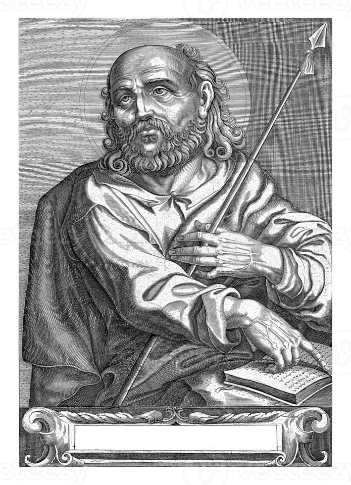 Apostle Thomas, Egbert van Panderen, c. 1590 - 1637 photo