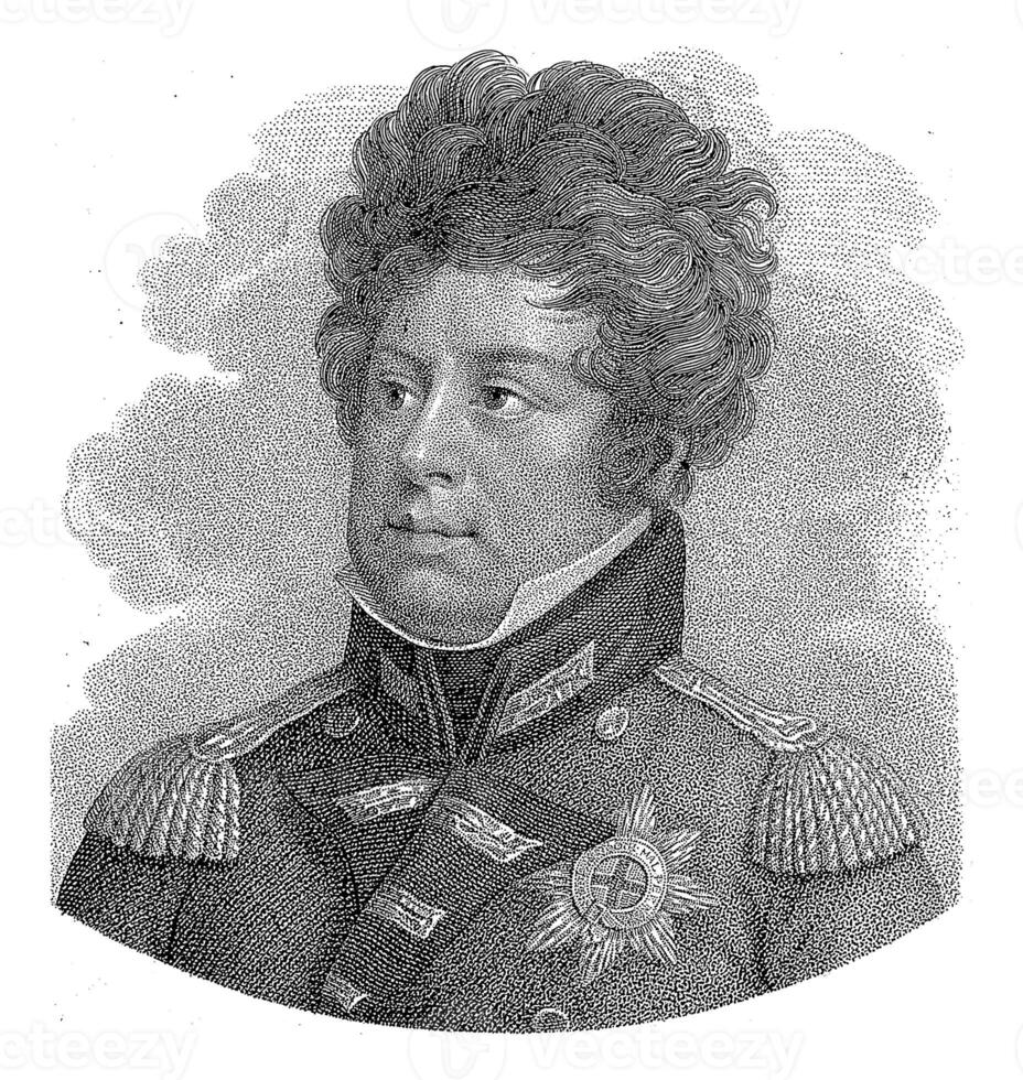 Portrait of George IV, King of Great Britain and Hanover, Ernst Ludwig Riepenhausen, 1820 - 1840 photo