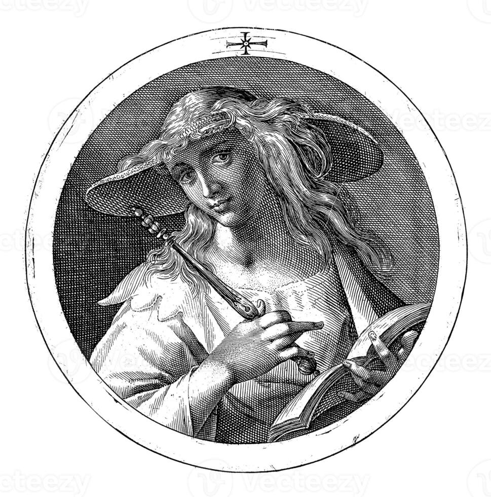 European Sibyl, Crispijn van de Passe I, 1601 photo