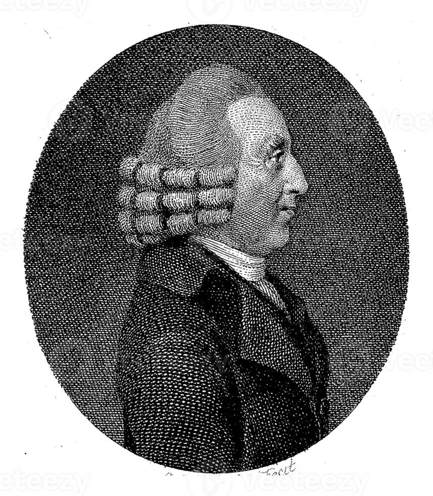 retrato de cornelis Delaware vries, Reinier vinkeles i, 1802 foto