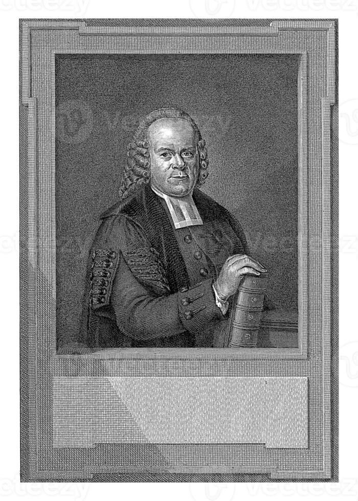 retrato de gisbero capó, Reinier vinkeles i, después jacob maurer, 1783 foto