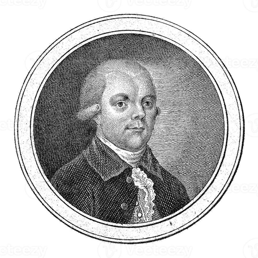 Portrait of Cornelis de Gijselaar, Abraham Jacobsz. Hulk, in or before 1787 photo