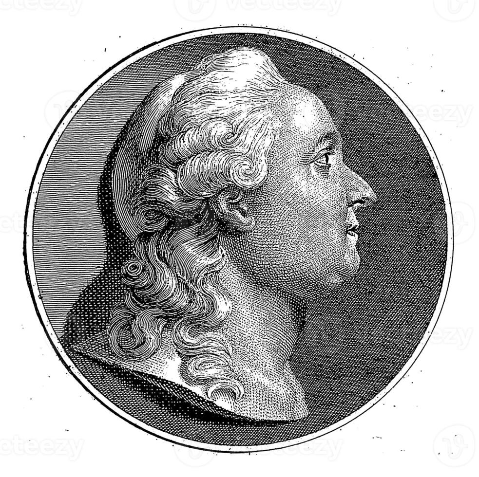 Portrait of Jakob Matthias Schmutzer, Christoph Wilhelm Bock, after Joseph Fuscher, 1792 photo