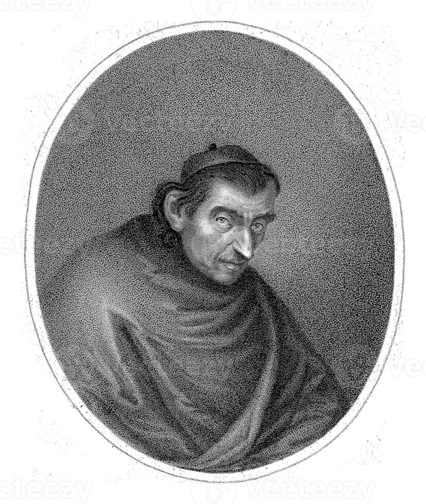 Portrait of Clergyman Federico Maria Giovanelli, Innocenzo Geremia, after Gaetano Grezler, 1786 - 1836 photo