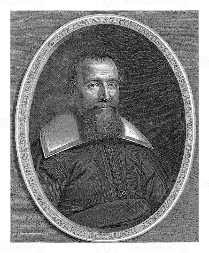 Portrait of Constantijn van Oppyck l'Empereur, Jonas Suyderhoef