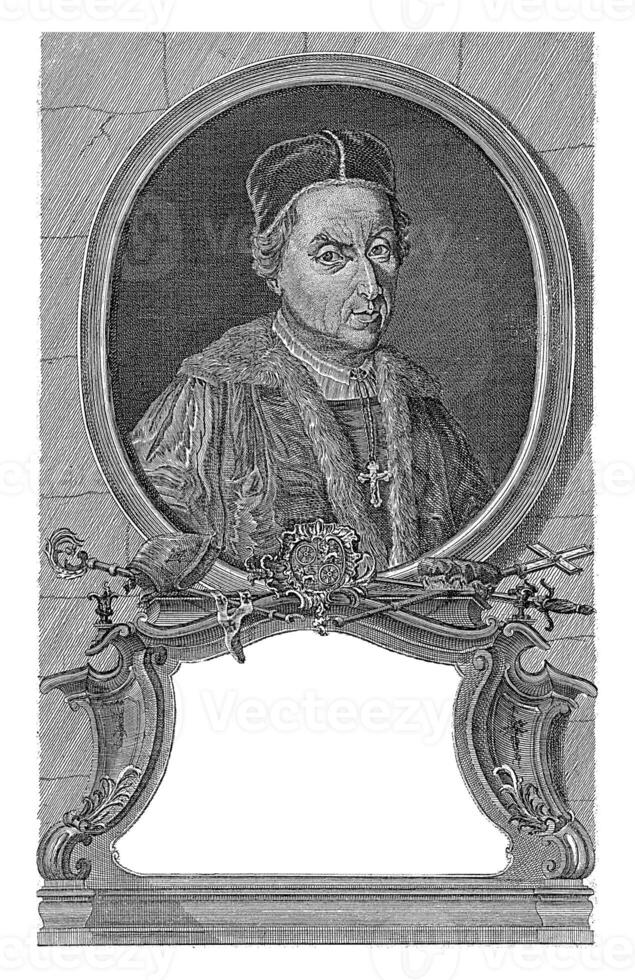 Portrait of Gerlach of Nassau, anonymous, 1600 - 1699 photo