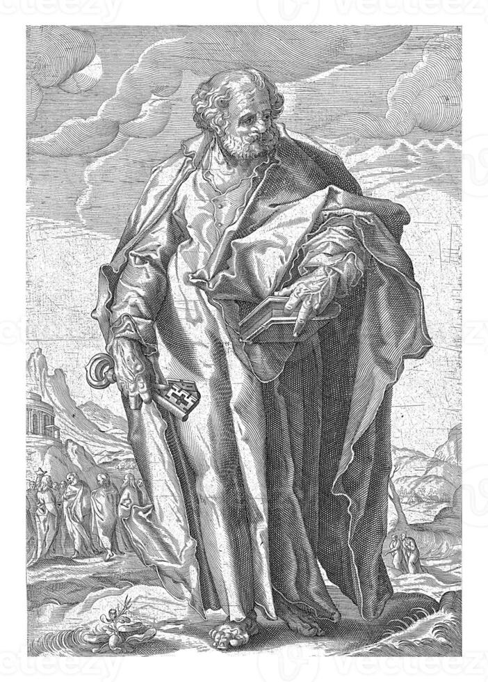 petro, anónimo, después Hendrick goltzius, 1589 - 1625 foto