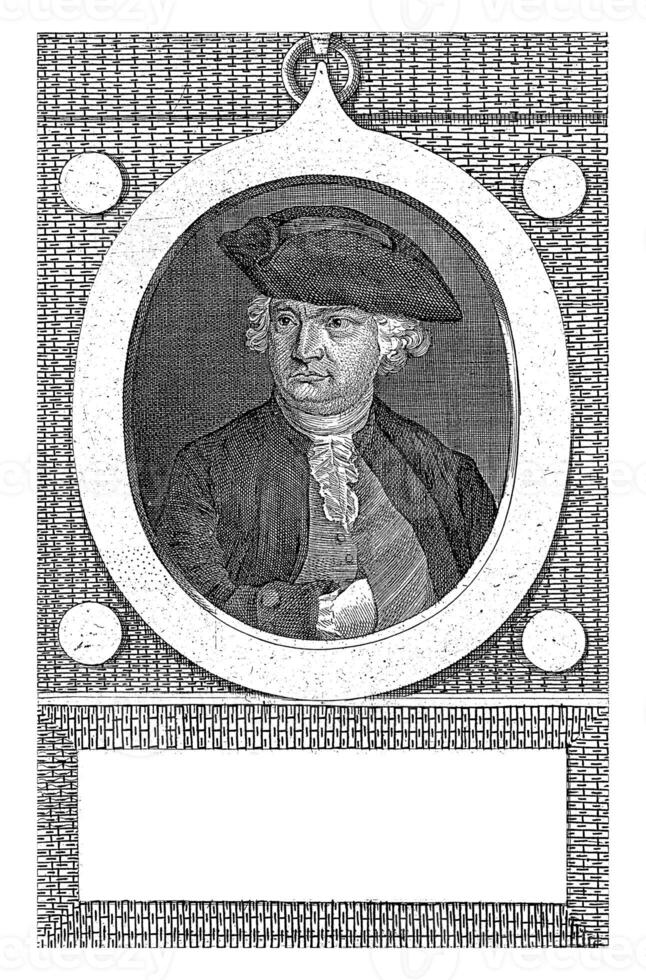 retrato de jf camioneta campamento, jf Delaware la ruda, 1787 foto