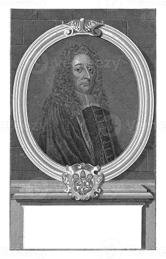 retrato de joaquín solo nosotros Breithaupt, georg Pablo busch, después johann anton rudiger, 1733 foto