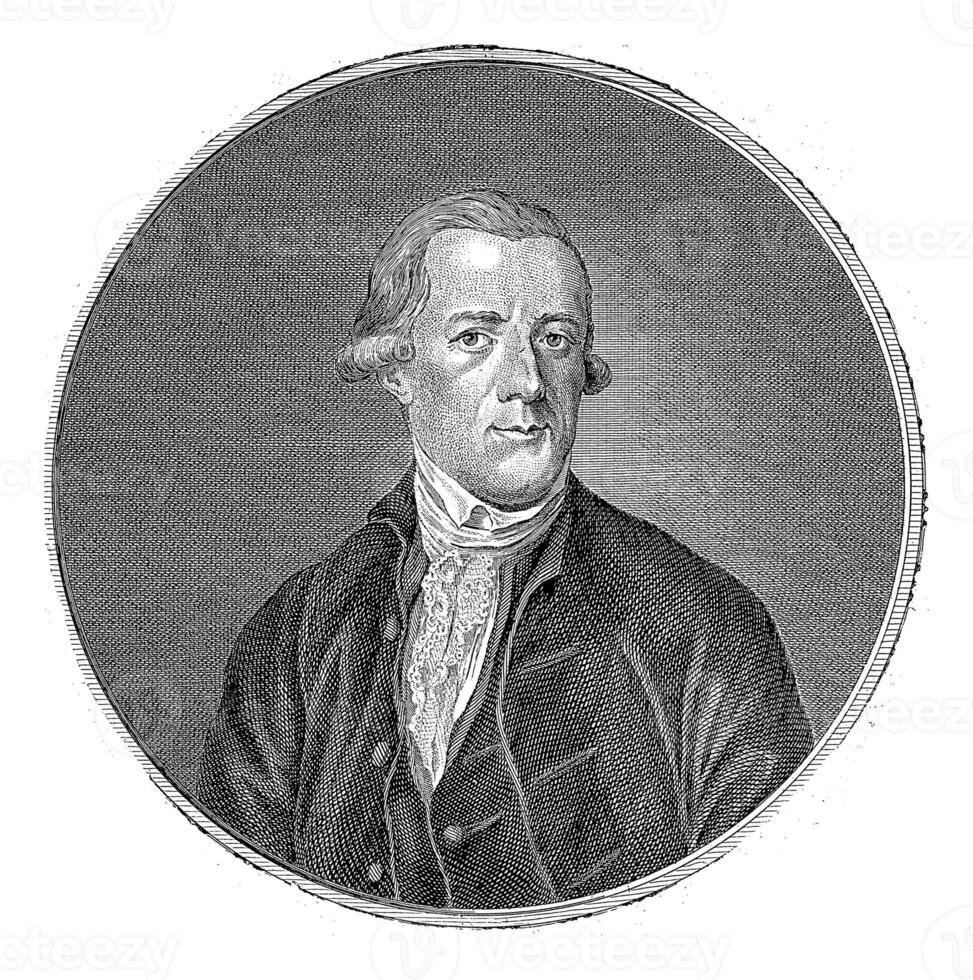 Portrait of the politician Joan Derk van der Capellen tot den Pol, Mathias de Sallieth, 1787 photo