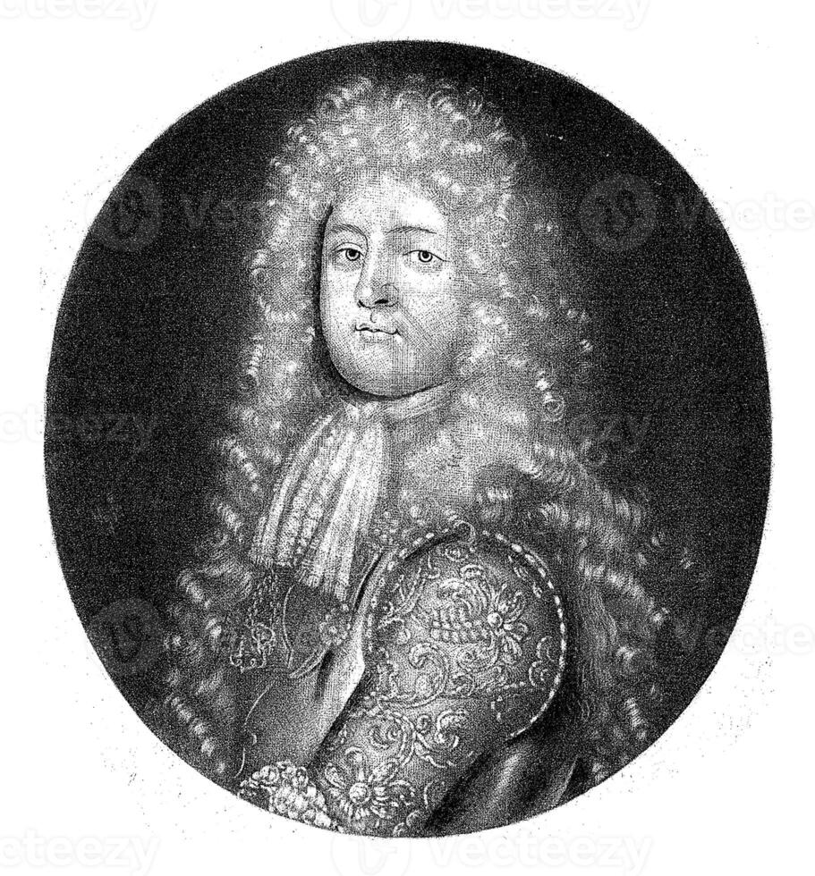 Portrait of Victor Amadeus II, Duke of Savoy, Pieter Schenk I, 1680 - 1713 photo