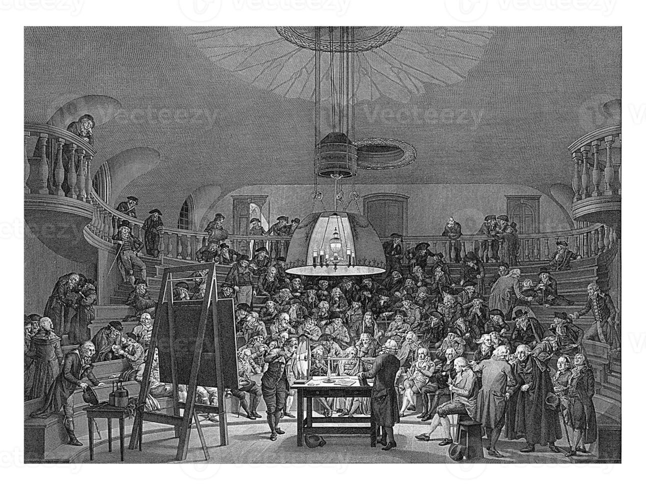 Room of Physics in Felix Meritis, 1789 photo
