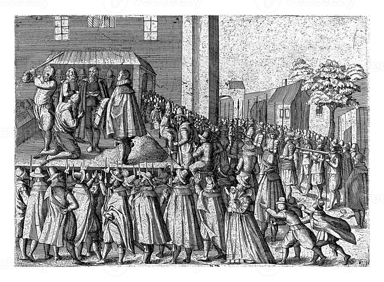 Execution of Johan van Oldenbarnevelt, 1619 photo