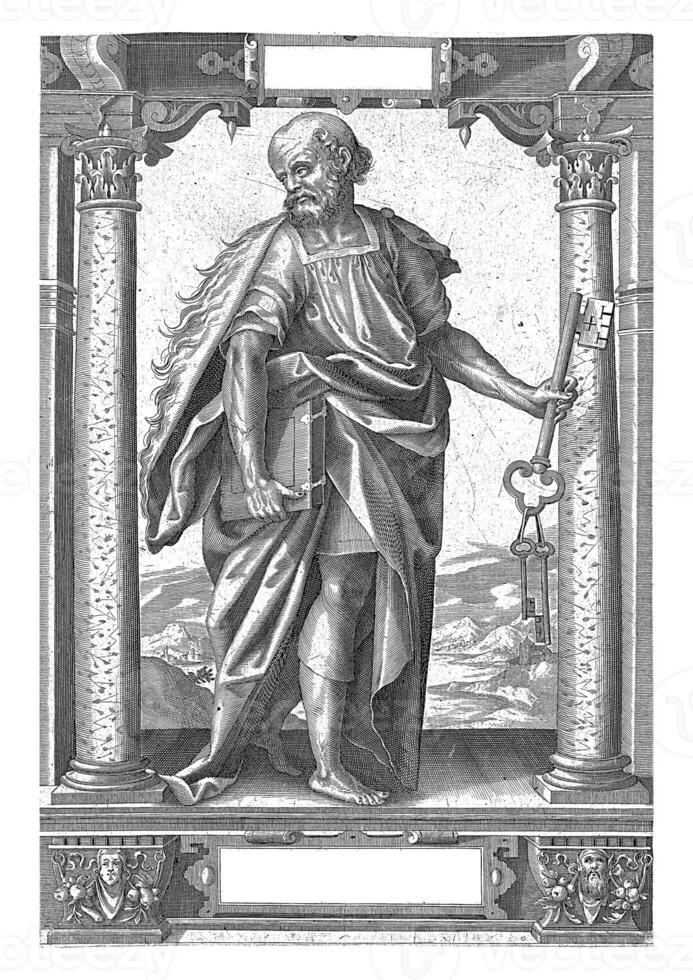 pedro el apóstol, dietrich kruger, 1614 foto