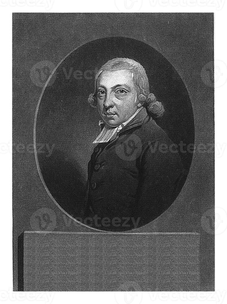 Portrait of the poet and preacher Reinier Pieter van de Kasteele, Charles Howard Hodges, 1804Portrait of the poet and preacher Reinier Pieter van de Kasteele, Charles Howard Hodges, 1804 photo