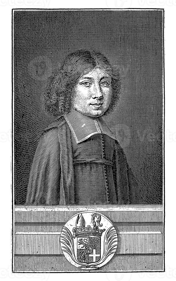 Portret van Leon Potier de Gesvres, Pierre Landry, 1674 photo