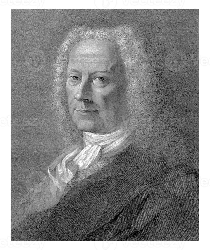 Portrait of painter Giambettino Cignaroli, Giovanni Marco Pitteri, after Francesco Lorenzi, 1712 - 1786 photo