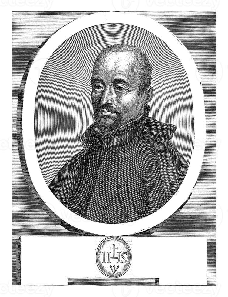 Portrait of the Jesuit Everardus Mercurianus, Arnold van Westerhout, 1731 photo