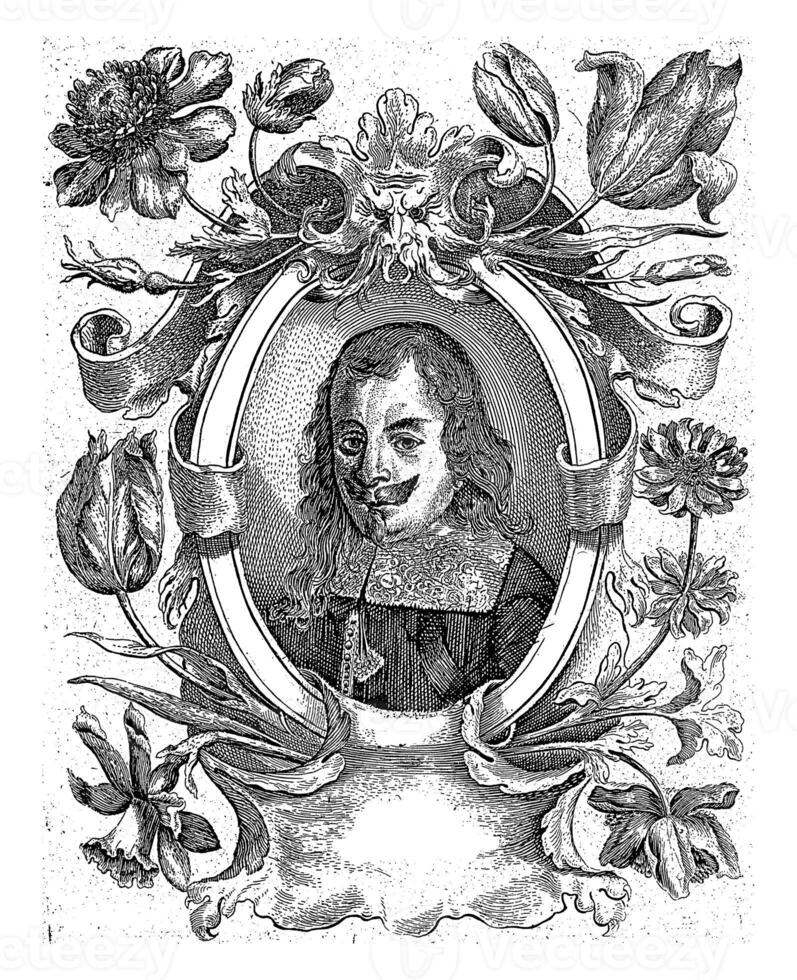 Self-portrait, anonymous, Nicolas Guillaume de La Fleur copy after, in or after 1638 photo