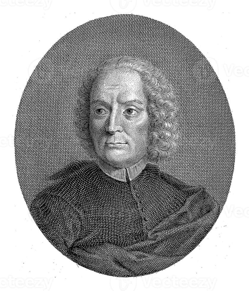Portrait of Domenico Lazzarini, Francesco Bartolozzi, after Giovanni Domenico Campiglia, 1738 - 1815 photo