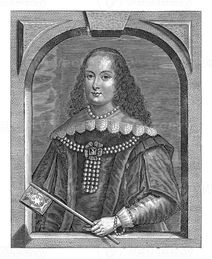 retrato de vittoria della rover, consorte de Fernando yo, pieter Delaware jode yo, 1645 foto