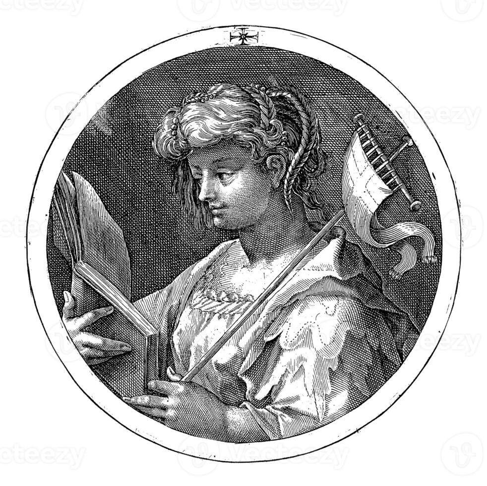 Cimmerian Sibyl, Crispijn van de Passe I, 1601 photo