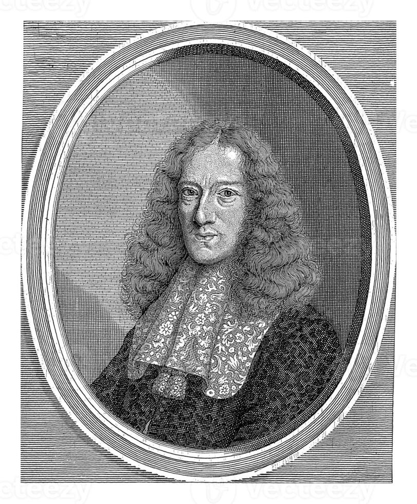 Portrait of Silvestro Valiero, Cornelis Meyssens, 1670 - 1674 photo