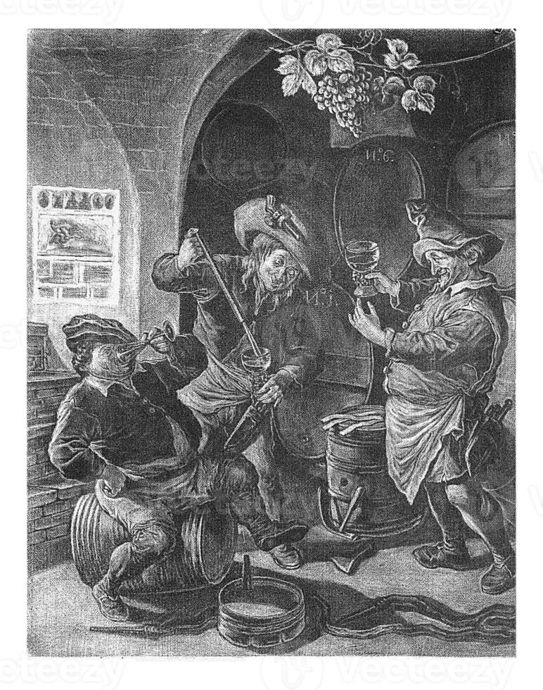 October, Cornelis Dusart, 1679 - 1704 photo
