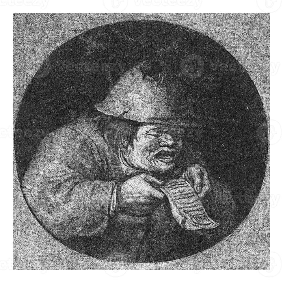 The Hearing singing farmer, Jacob Gole, 1670 - 1709 photo