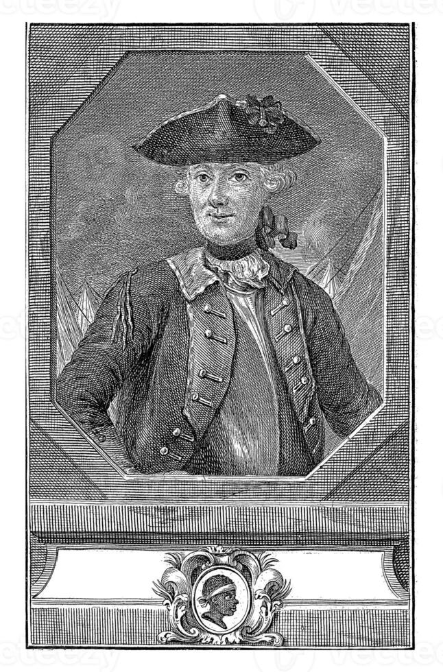 Portrait of Pascal Paoli, Christian Friedrich Fritzsch, 1769 photo