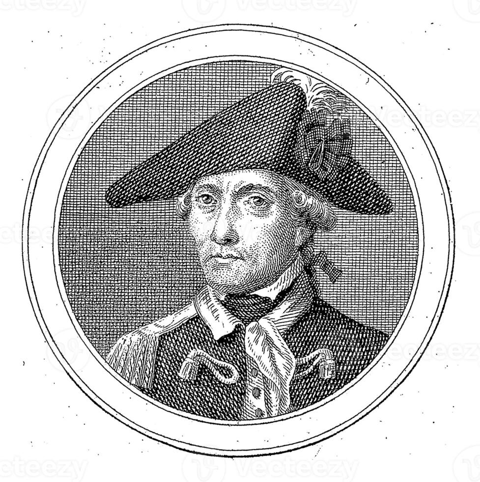 Portrait of Otto Dick Gordon, Abraham Jacobsz. Hulk, in or before 1787 photo