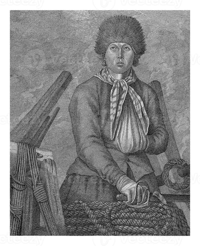 retrato de cristian cornelio, Jorge kockers, después jacob perkois, 1794 foto