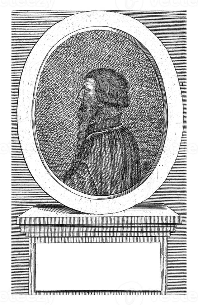 Portrait of Wilbolt Gebhart, Johann Friedrich Leonard, 1643 - 1680 photo