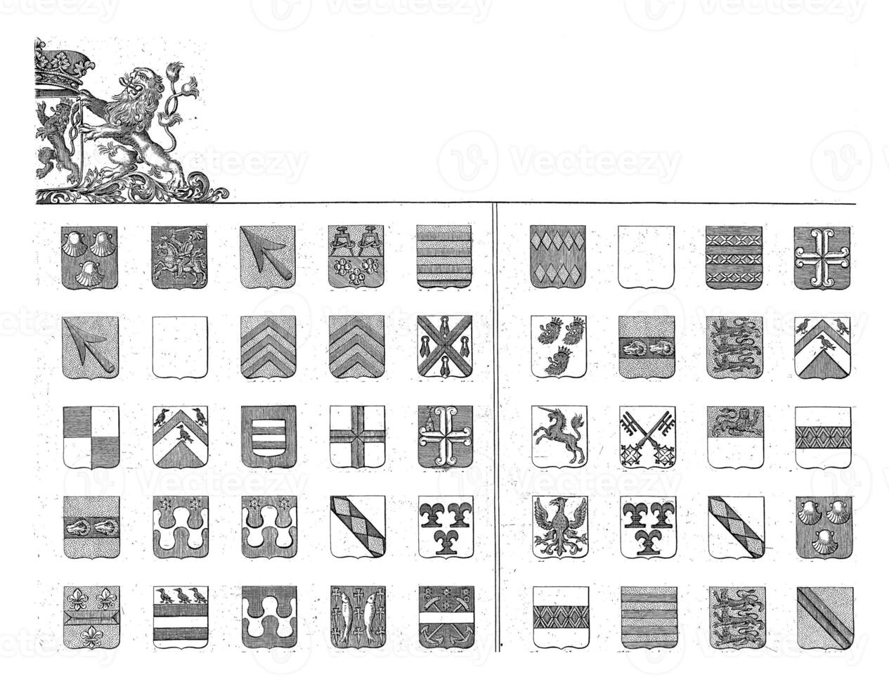 Names and Arms in the Principality of Guelders and the County of Zutphen photo