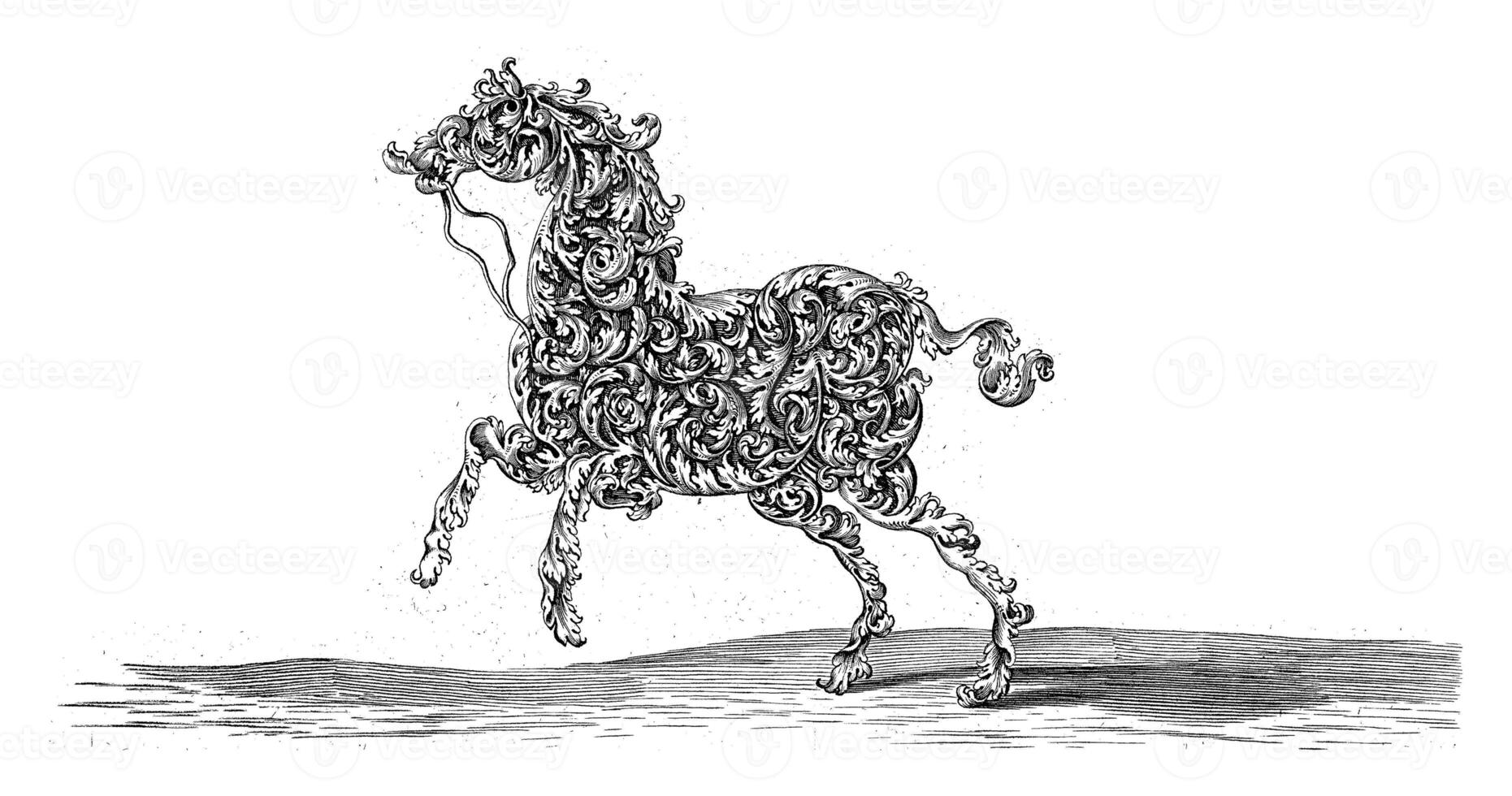 Horse, Anthonie de Winter possibly, after Wolfgang Hieronimus von Bommel photo