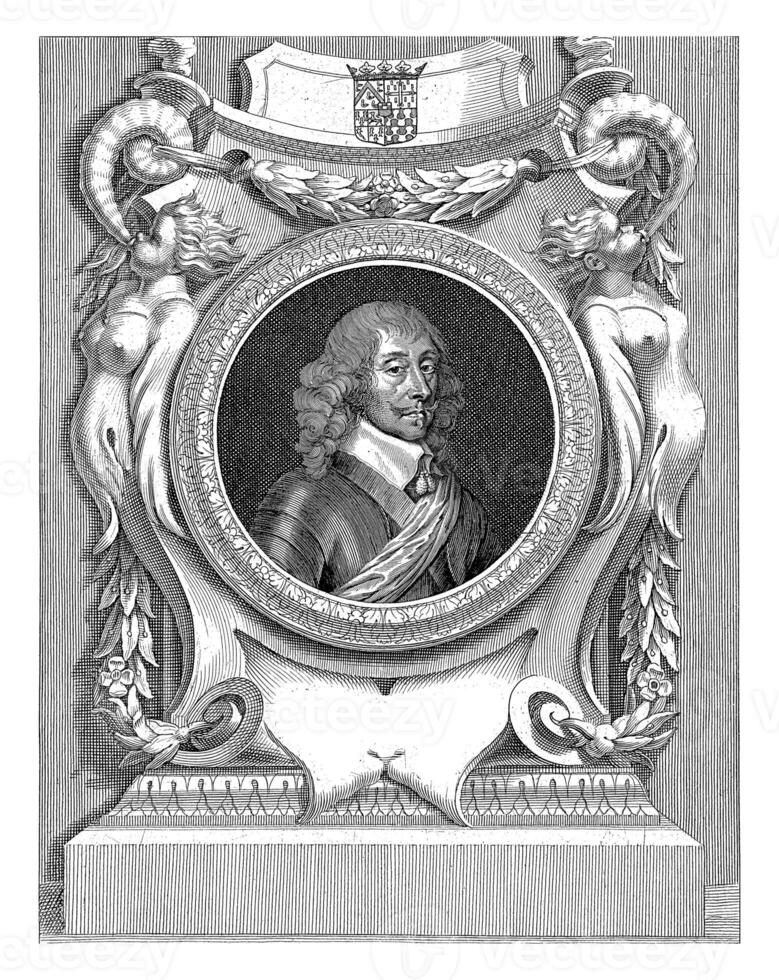 Portrait of Antoine d'Aumont de Rochbaron, Johannes Valdor II, 1649 photo