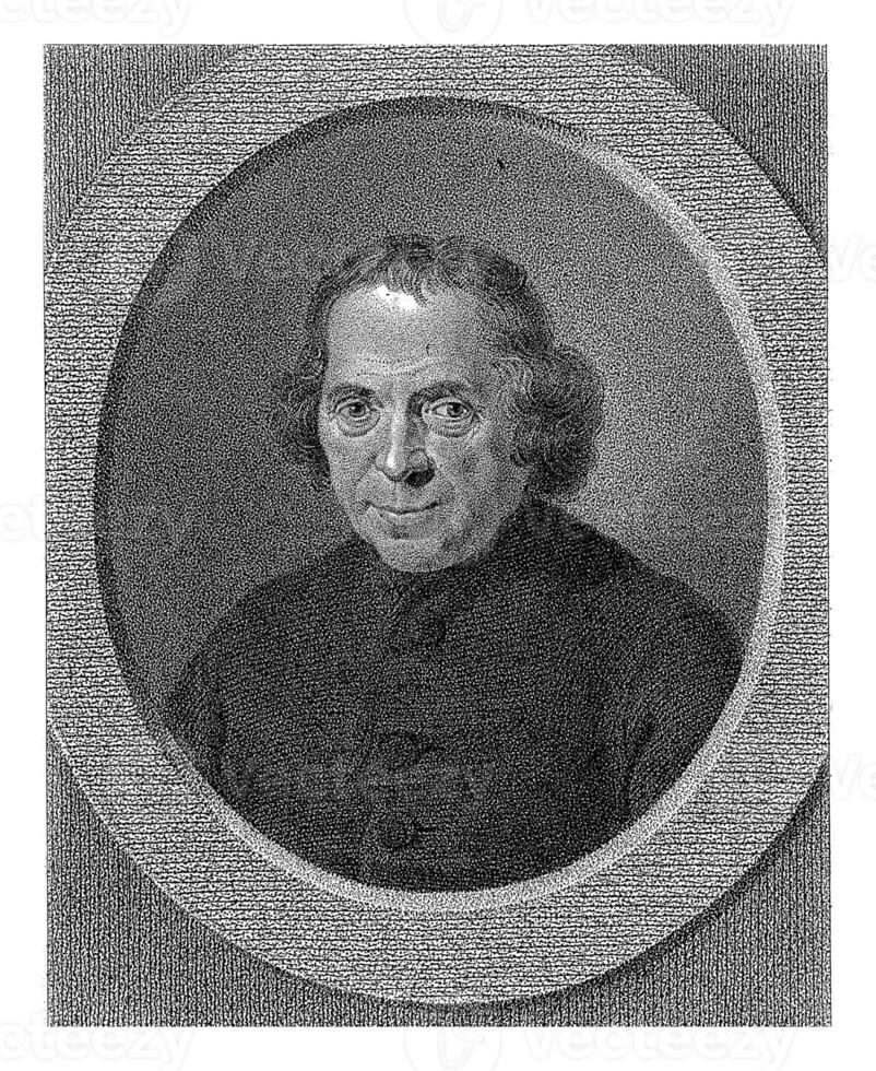 Portrait of the Preacher Jan Nieuwenhuyzen photo