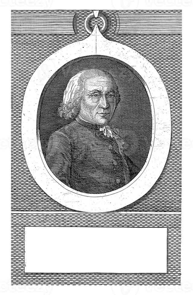 Portrait of E. Adan, J.F. De La Rue, 1787 photo