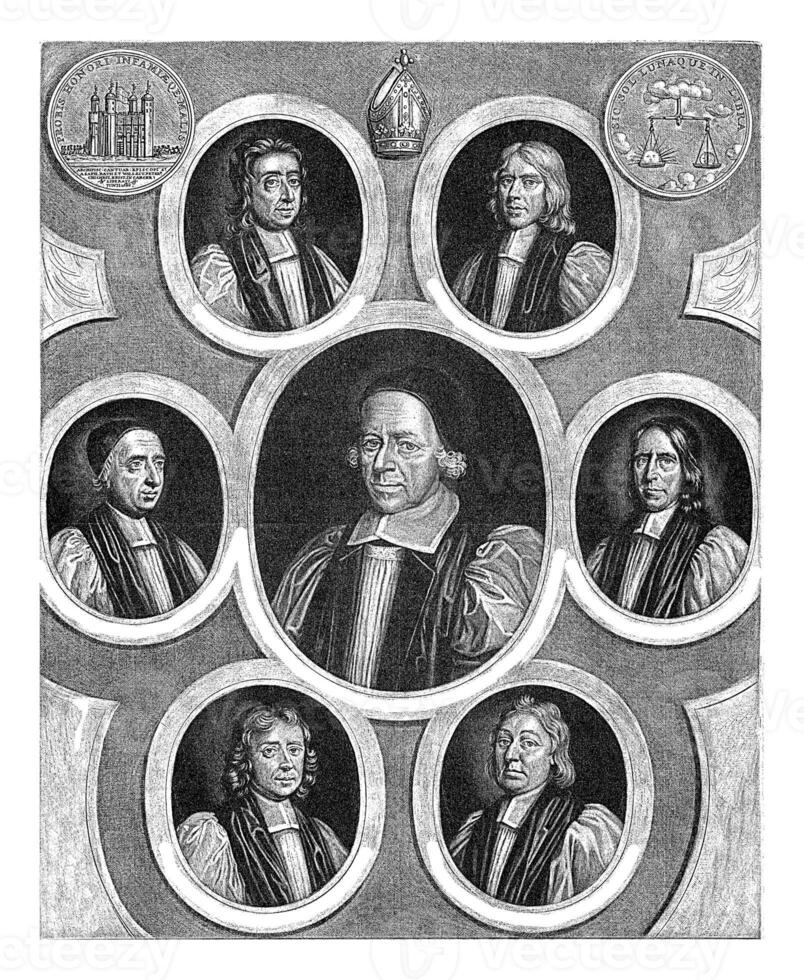 retratos de Siete obispos de Inglaterra, 1688 foto