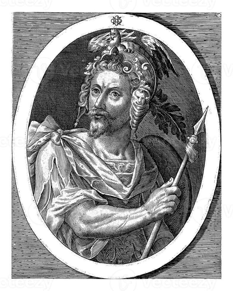 Hector of Troy as one of the nine heroes, William of Passe, 1621 - 1636 photo