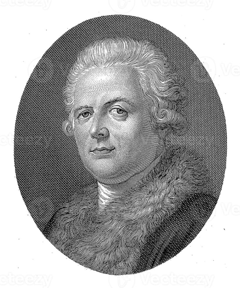 Portret van Pietro Verri, Giuseppe Benaglia, after G. Longhi, 1806 - 1830 photo