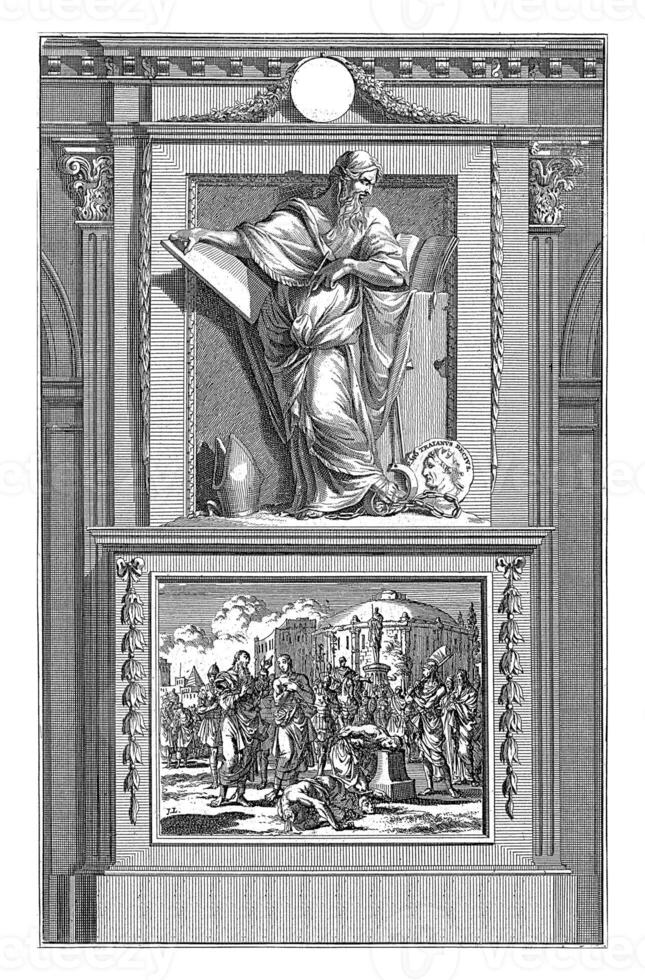 H. bebelas camioneta Antioquía, ene luyken, después ene goeree, 1698 foto