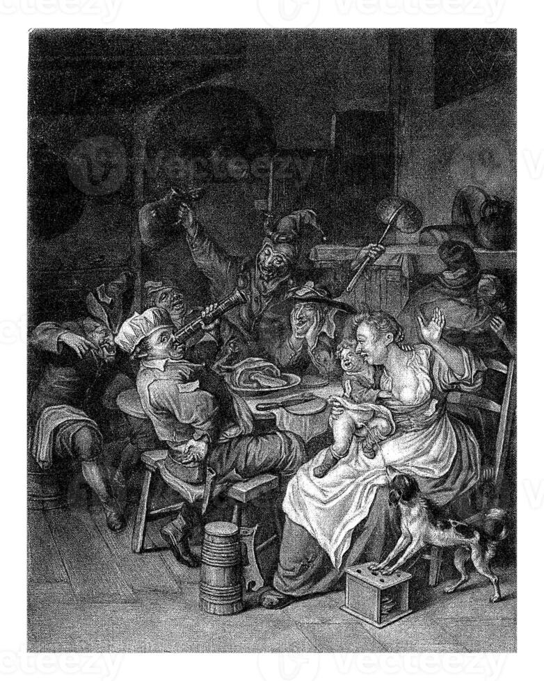 Epiphany, Jacob Gole, after Cornelis Dusart, photo